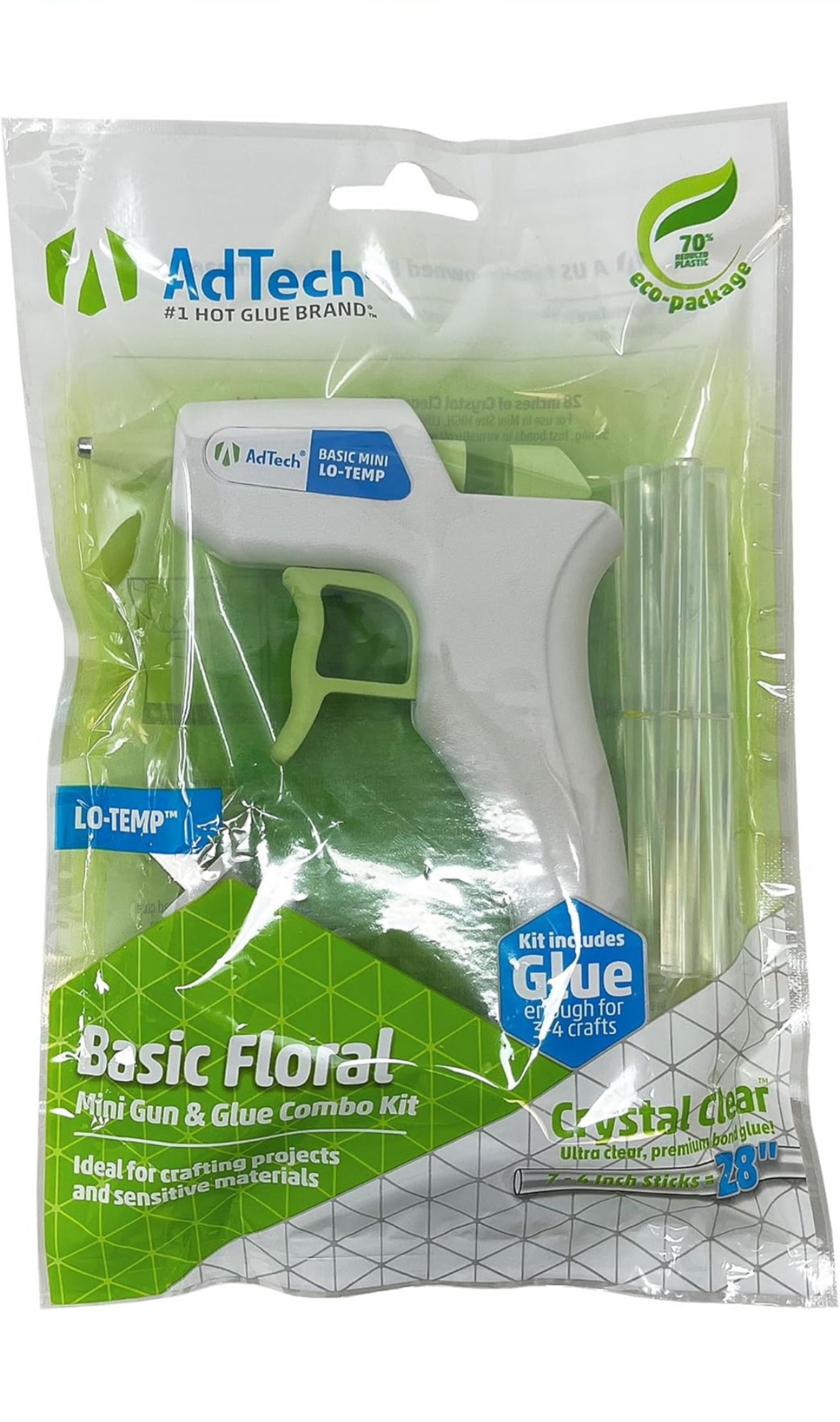 AdTech Low Temp Mini Glue Gun Kit (with 7 Glue Sticks)