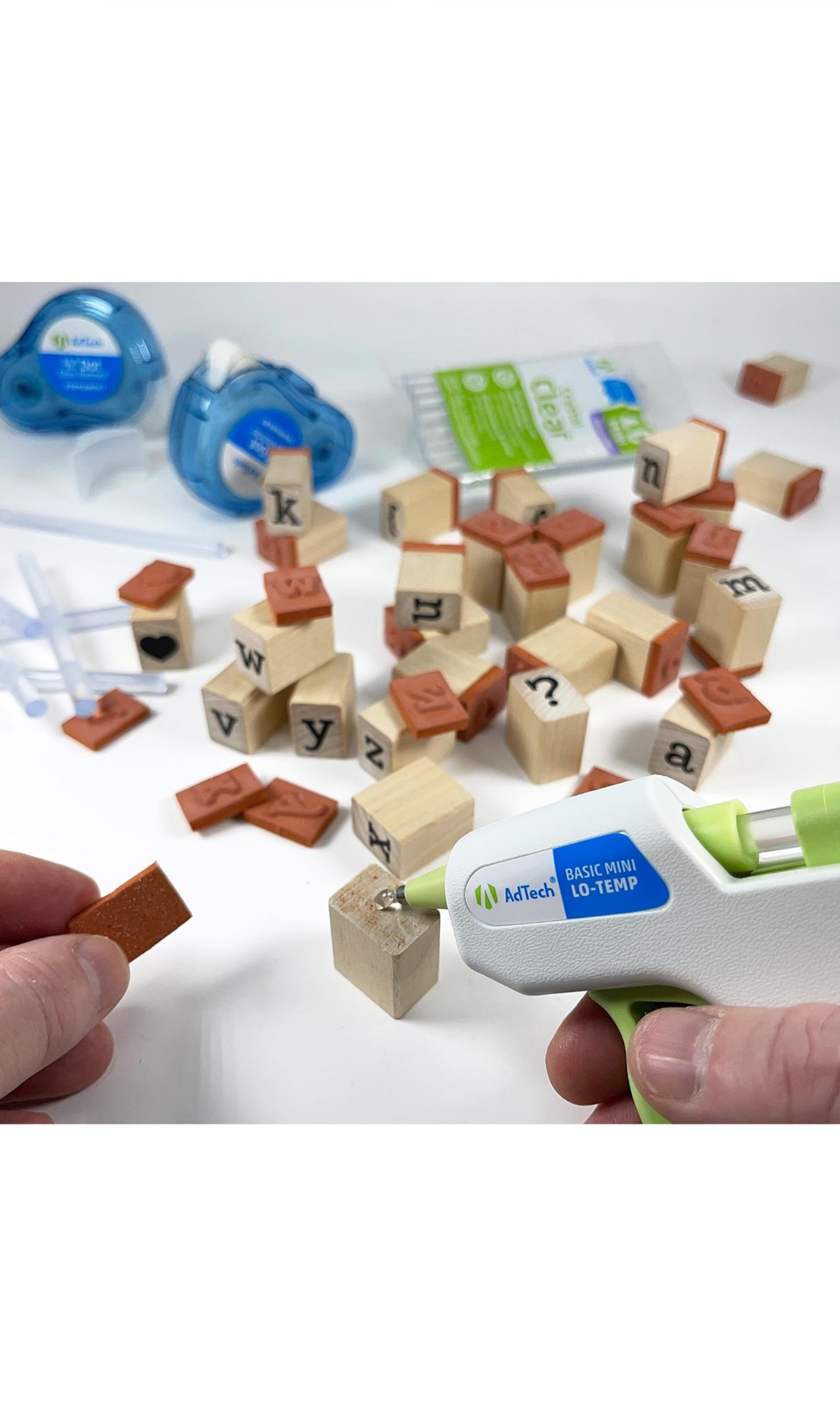 AdTech Low Temp Mini Glue Gun Kit (with 7 Glue Sticks)
