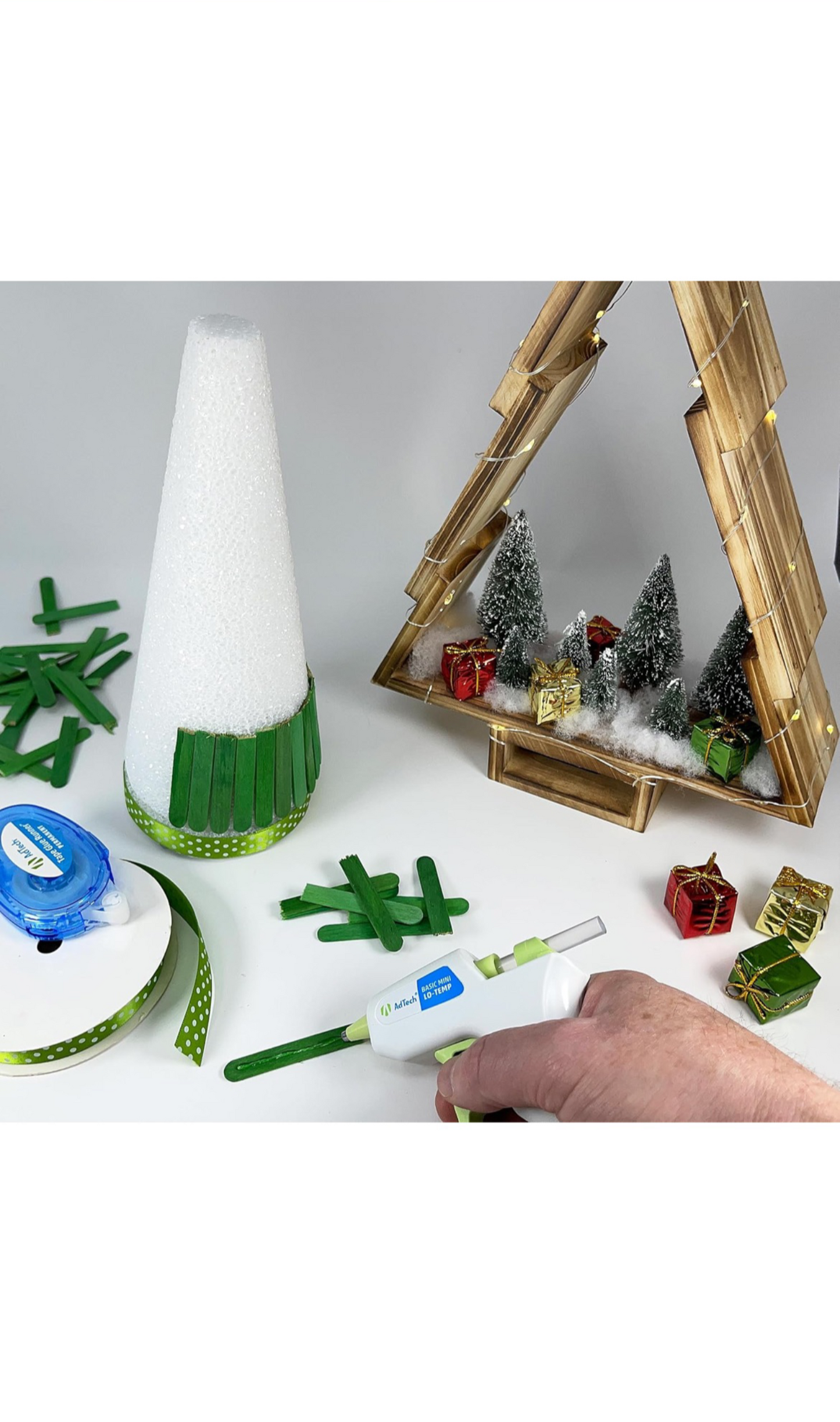 AdTech Low Temp Mini Glue Gun Kit (with 7 Glue Sticks)